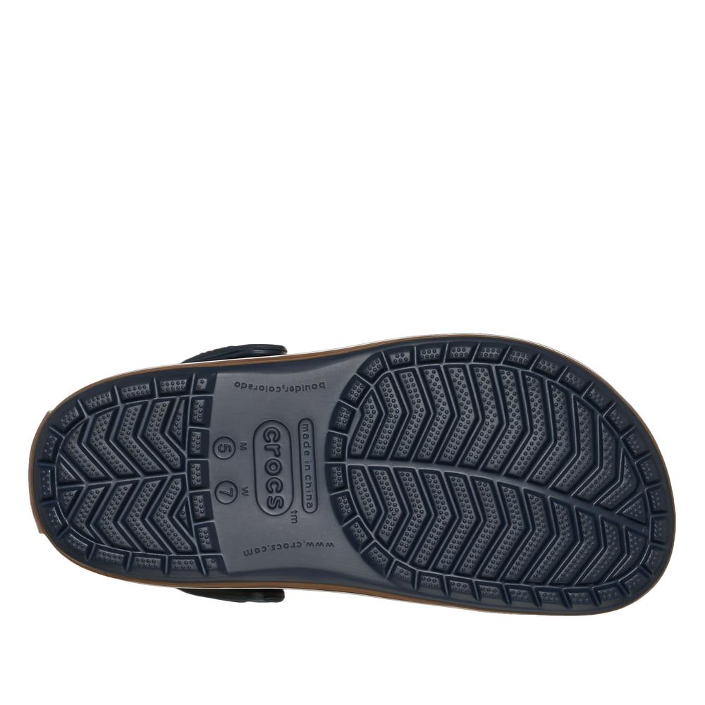 Flip Flop férfi Crocs Crocband Gum Clog 212756-410 - sötétkék