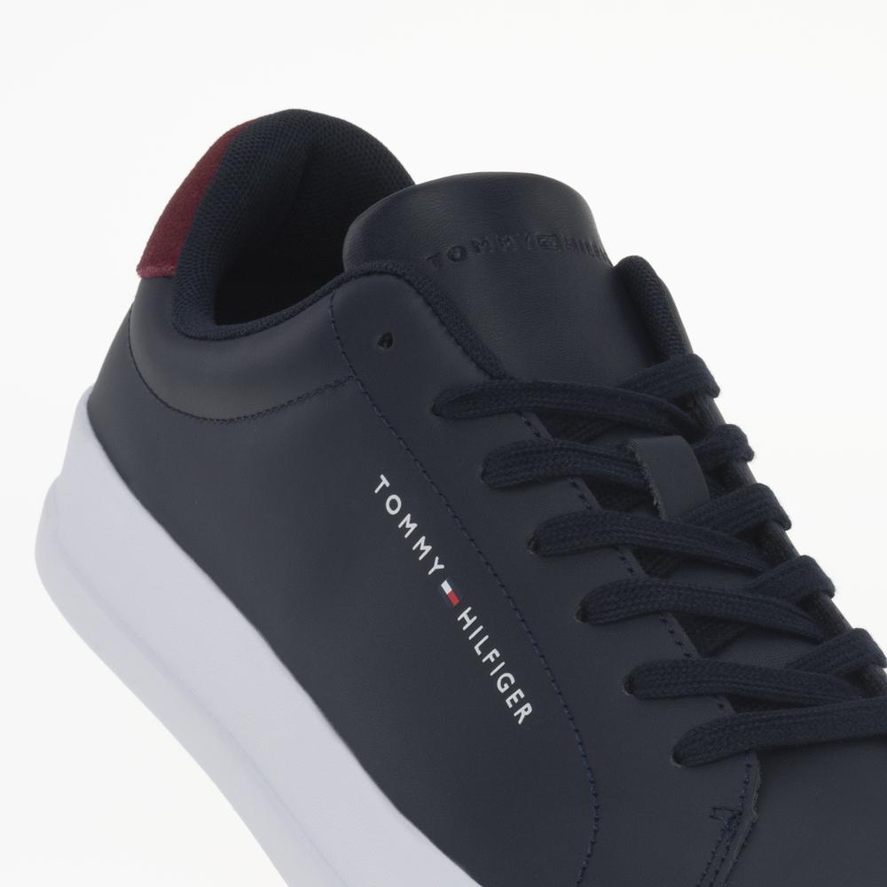 Cipő Tommy Hilfiger Court Leather FM0FM04971-DW5 - sötétkék