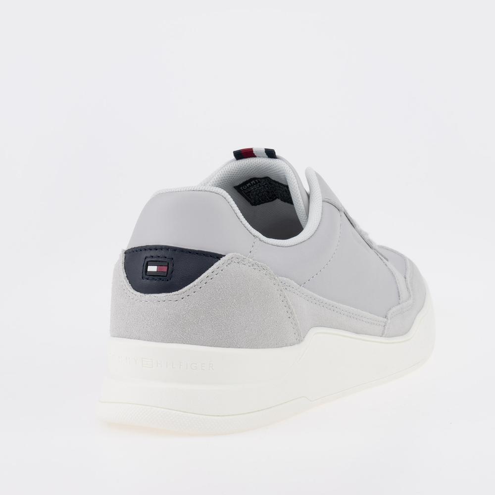 Cipő Tommy Hilfiger Elevated Cupsole Leather Mix FM0FM04358-PSU - szürke
