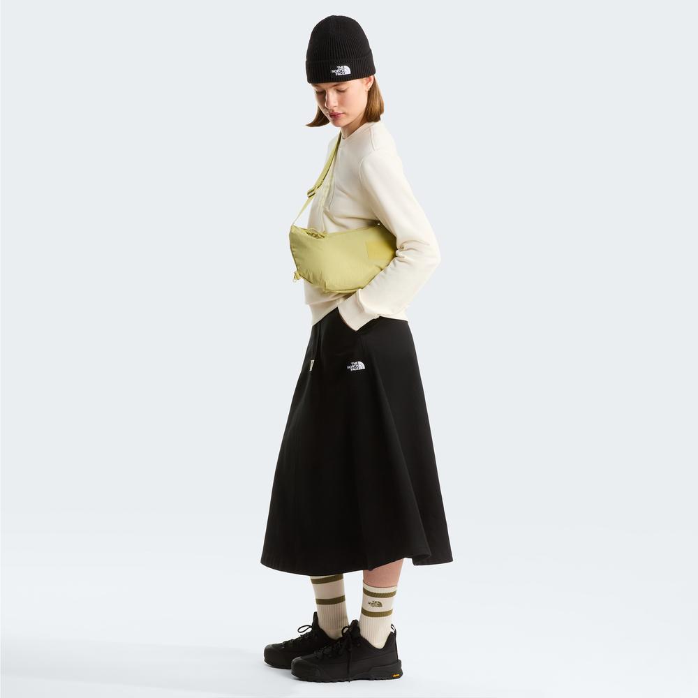 Női pulóver The North Face Drew Peak Light Crew 0A8C1EL7N1 - fehér