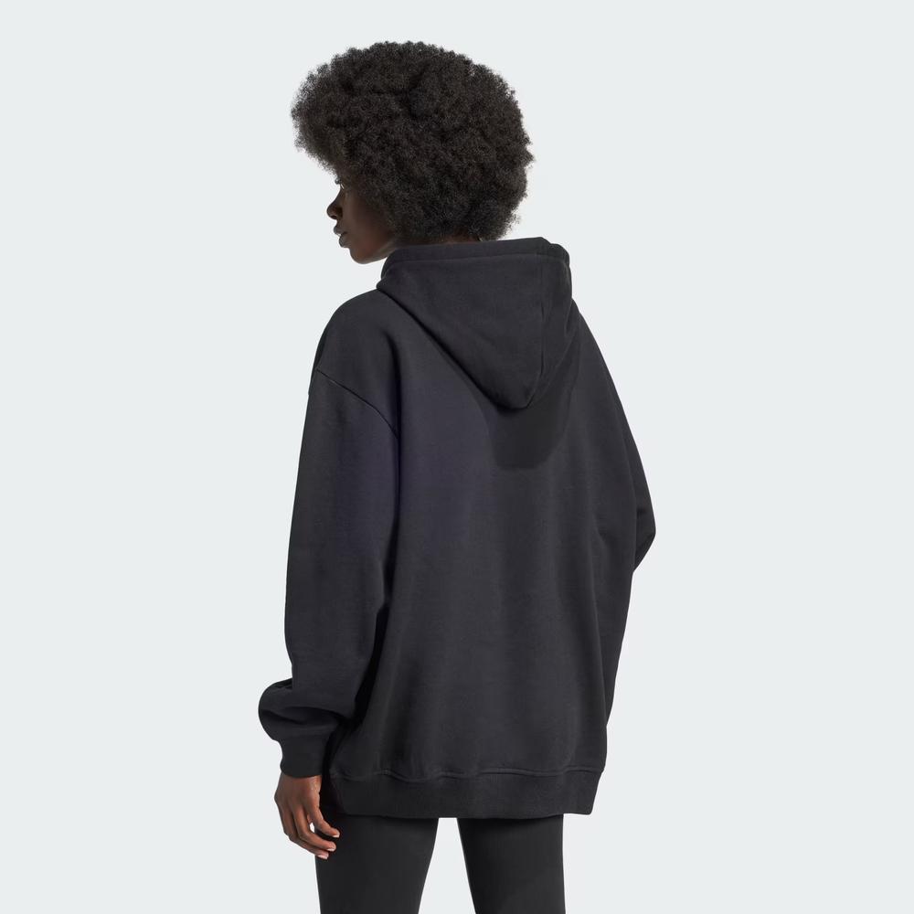 Női pulóver adidas Originals Essentials Loose French Terry IY9615 - fekete