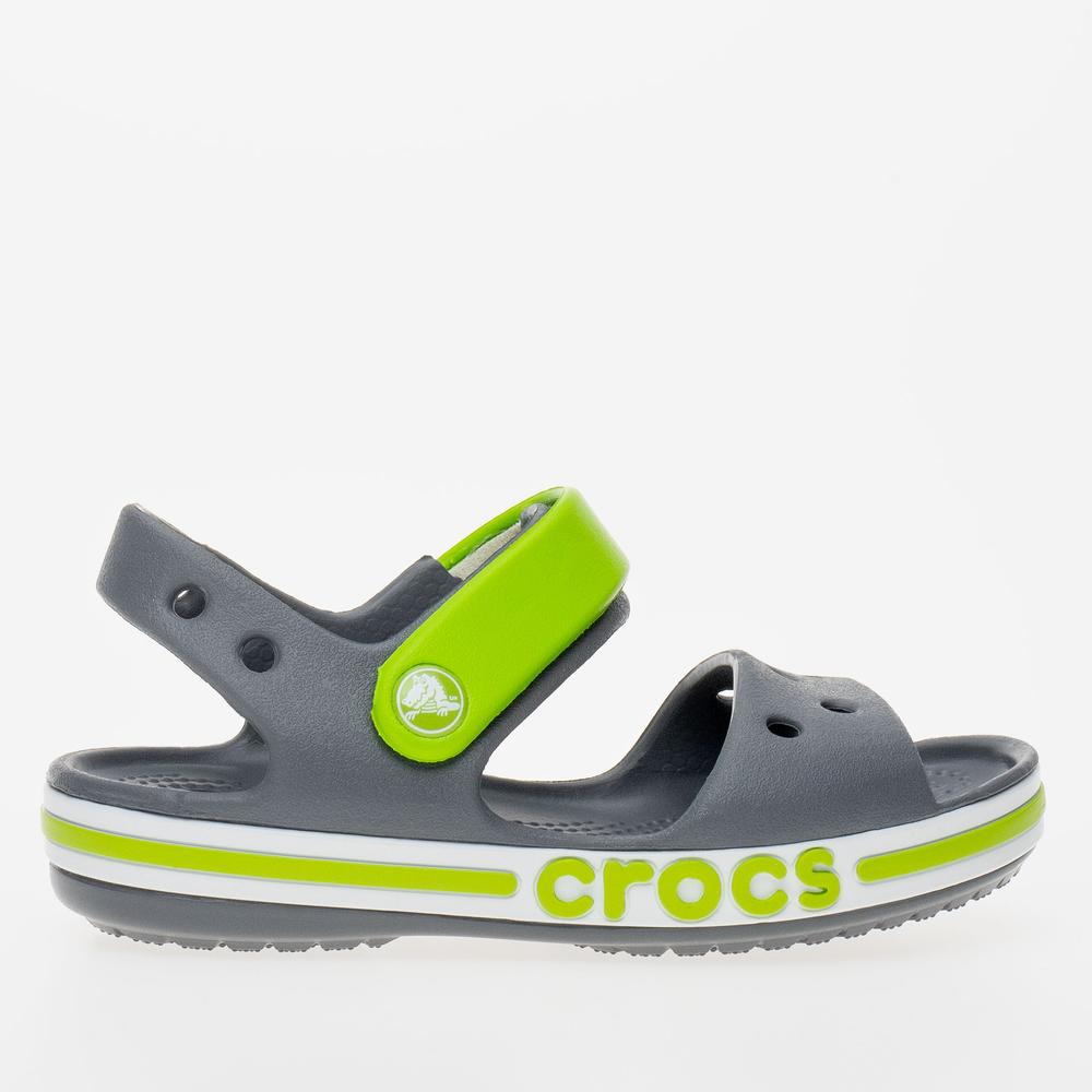 Szandál Crocs Bayaband Sandal 205400-025 - szürke