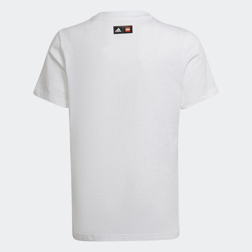 Póló adidas x LEGO Football Graphic Tee HA0929 - fehér