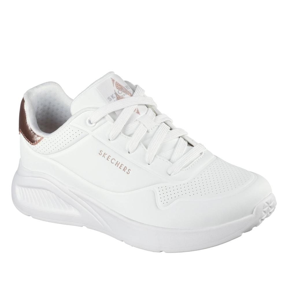 Cipő női Skechers Uno Lite Shimmer Along 177291WHT - fehér