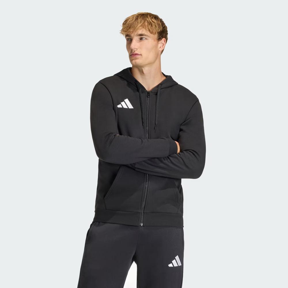 Férfi pulóver adidas Entrada26 Full Zip KF5945 - fekete