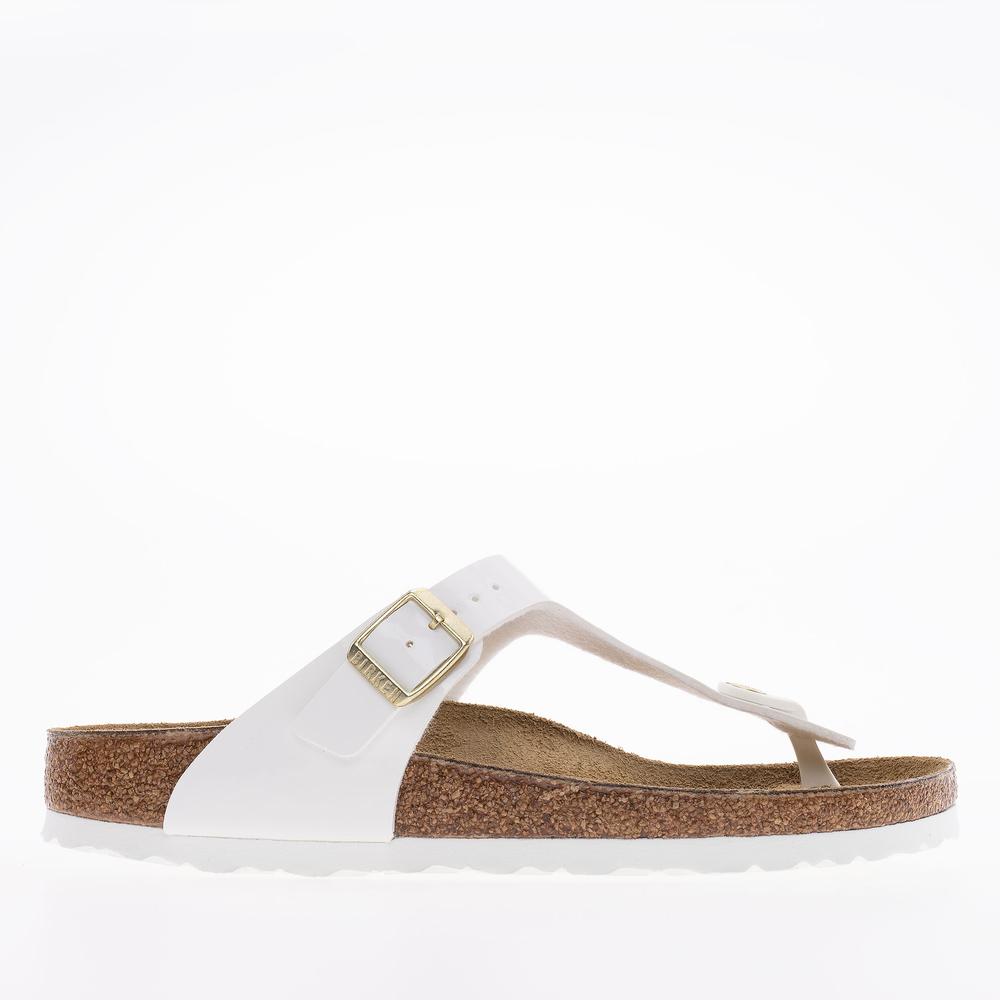 Női flip flop Birkenstock Gizeh BF 1005300 - fehér