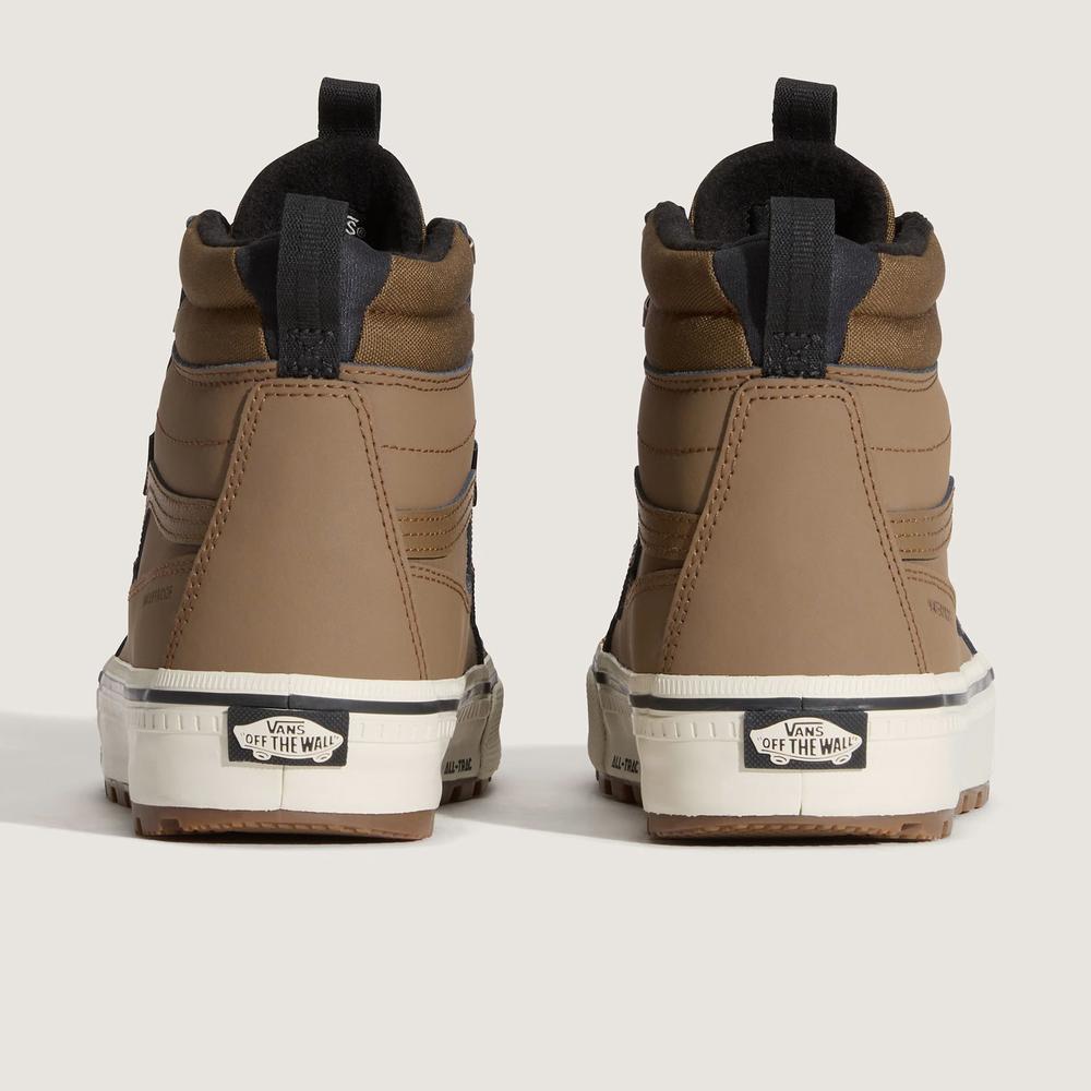 Férfi cipő Vans SK8-Hi Waterproof Insulated VN000DAQ91K1 - barna