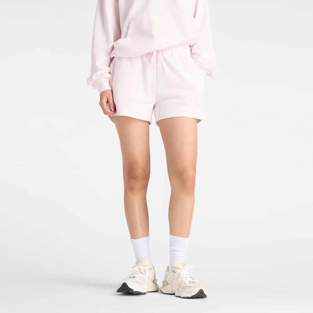 Női rövidnadrág New Balance WS41500AAA - rózsaszín
