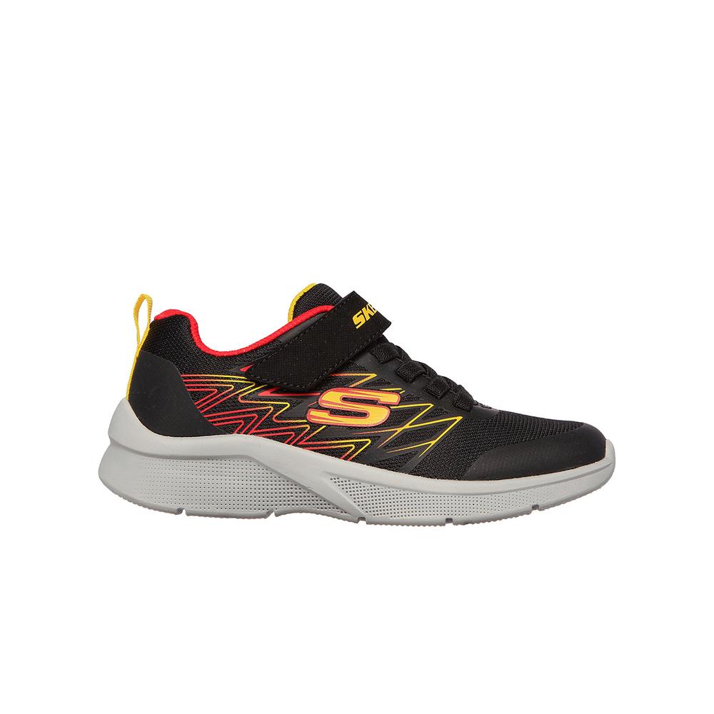 Cipő Skechers Microspec Texlor 403770LBKRD - fekete