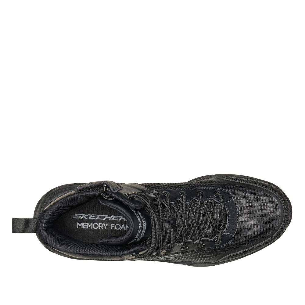 Cipő férfi Skechers Hillcrest 2.0 Woodrock Peak 237804BBK - fekete