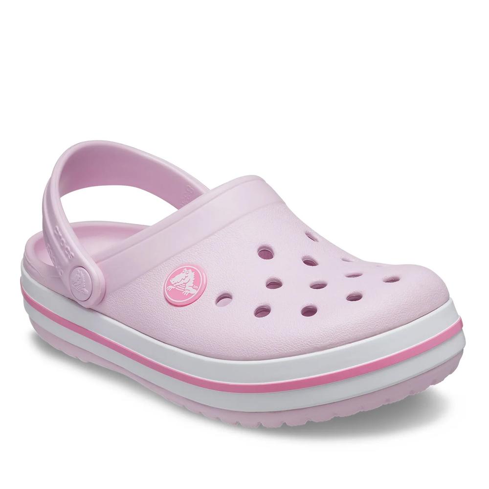 Flip Flop Crocs Crocband Clog 207006-6GD - rózsaszín