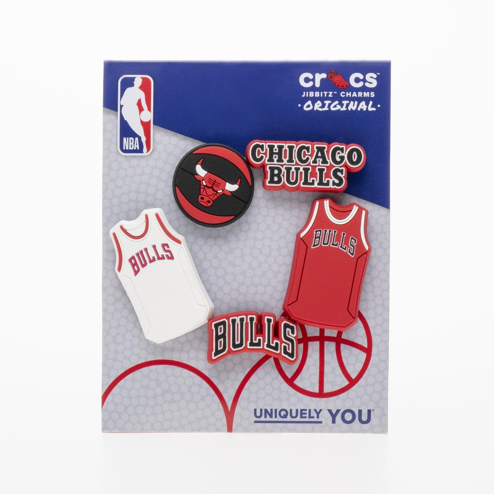 Pins Crocs Jibbitz NBA Chicago Bulls 5P 10011280 - többszínű