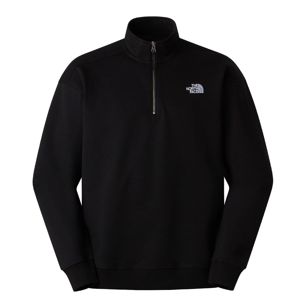 Pulóver férfi The North Face Oversize 1/4 Zip Crew 0A8F24JK31 - fekete