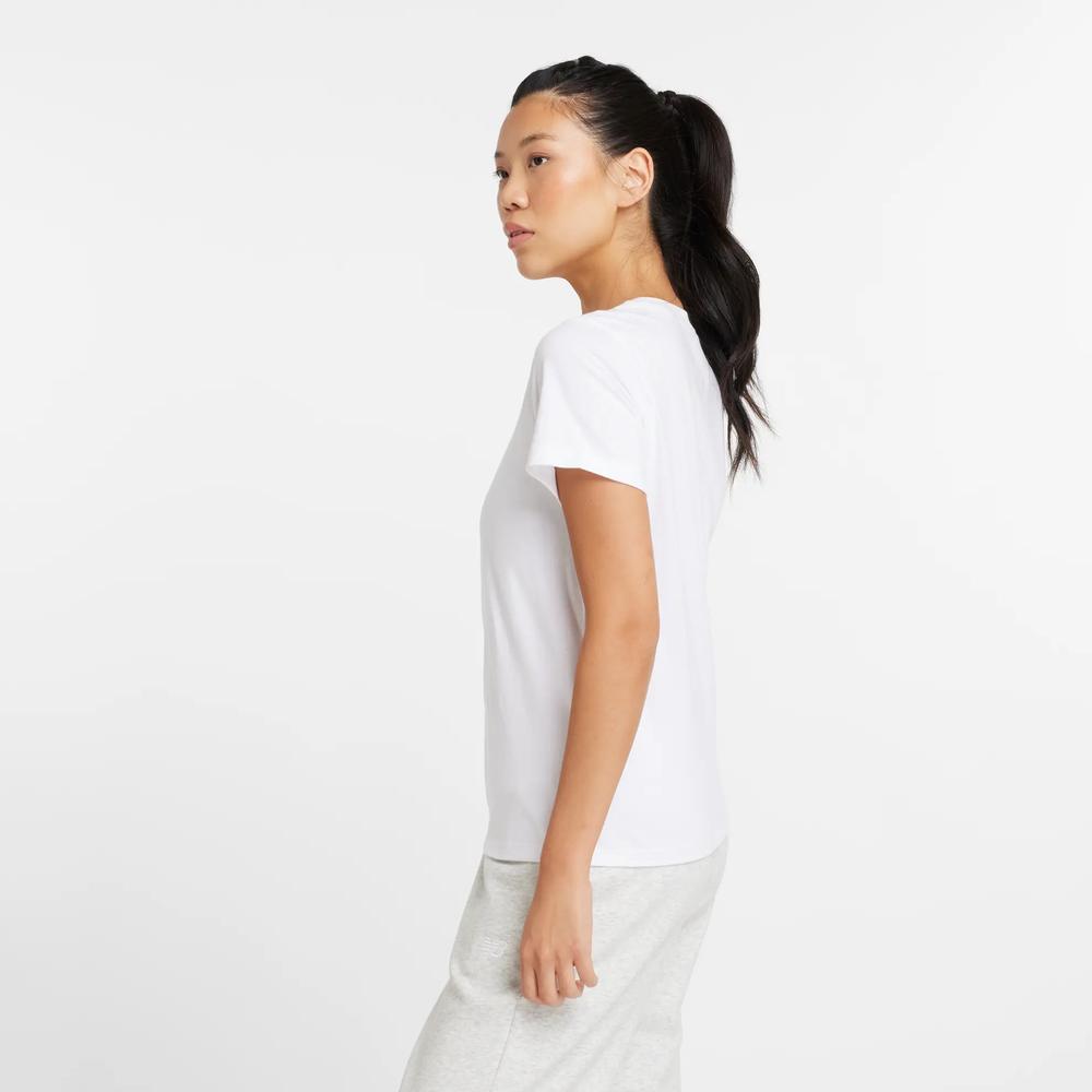 Női póló New Balance WT43582WT - fehér