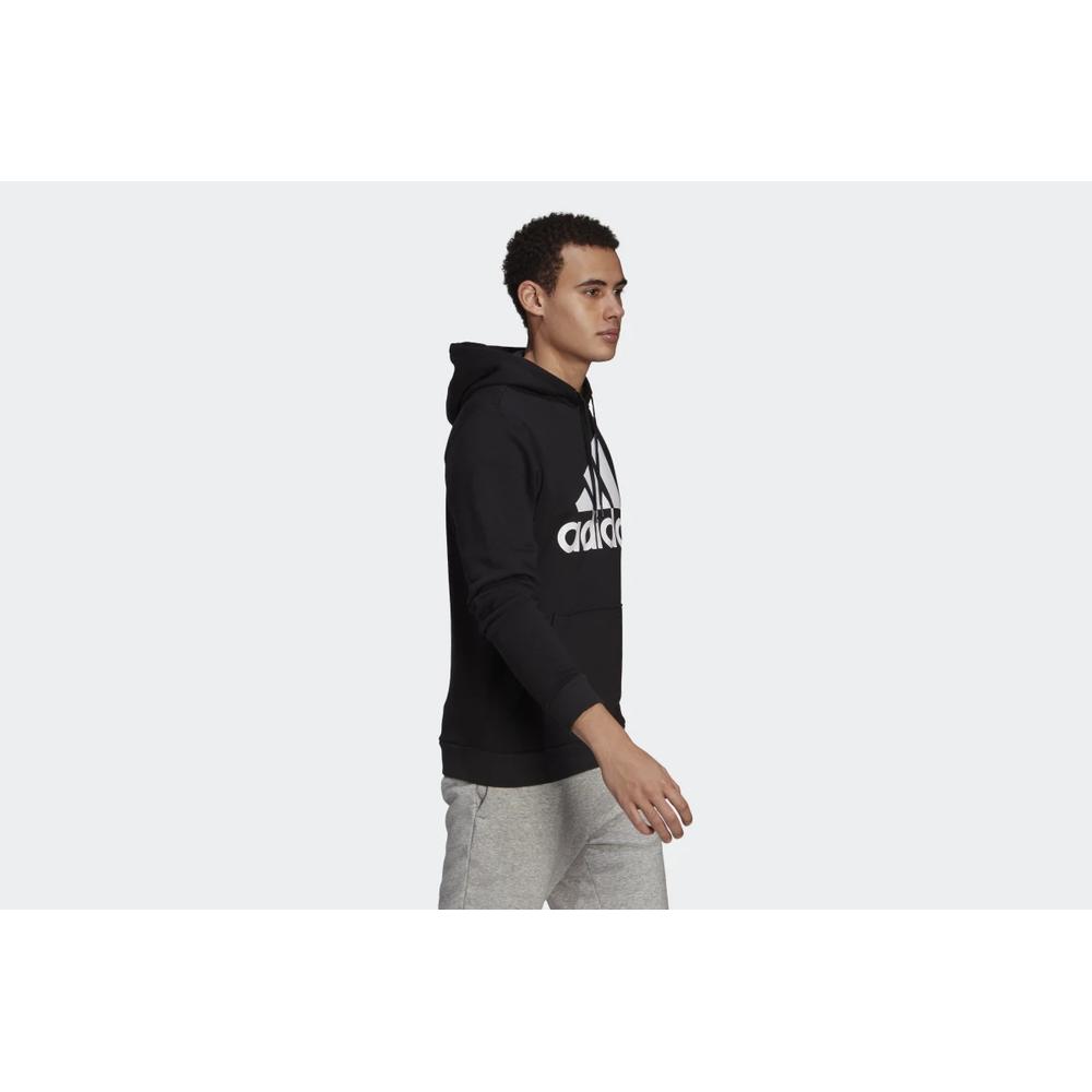 Pulóver adidas Essentials Fleece Big Logo Hoodie GK9220 - fekete