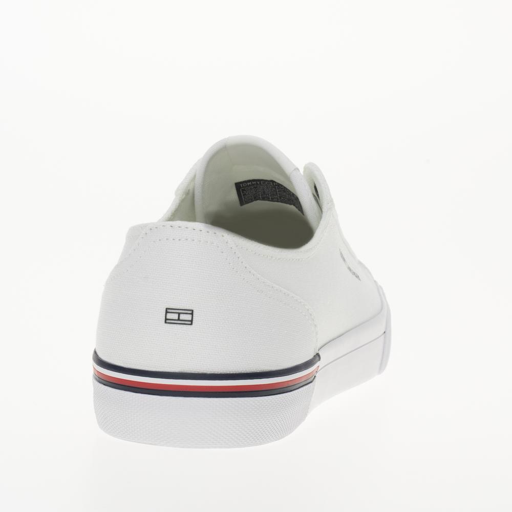 Cipő Tommy Hilfiger Corporate Vulc Canvas FM0FM04954-YBS - fehér