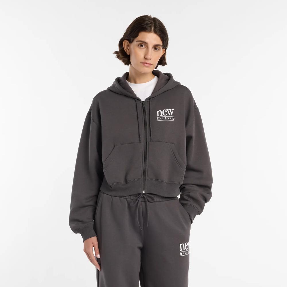 Női felső New Balance WJ6109B2ABR - szürke
