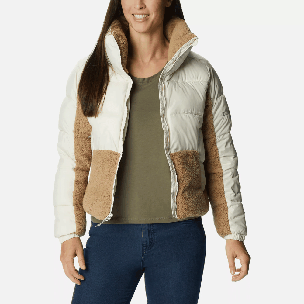 Dzseki Columbia Leadbetter Point Sherpa Hybrid Puffer 1955243191 - fehér