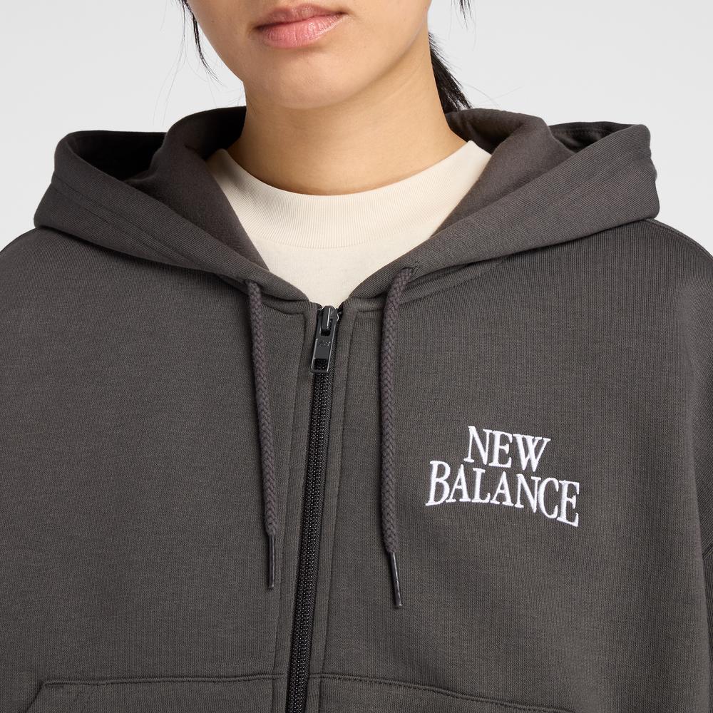 Női felső New Balance WJ61W2EEABR - szürke