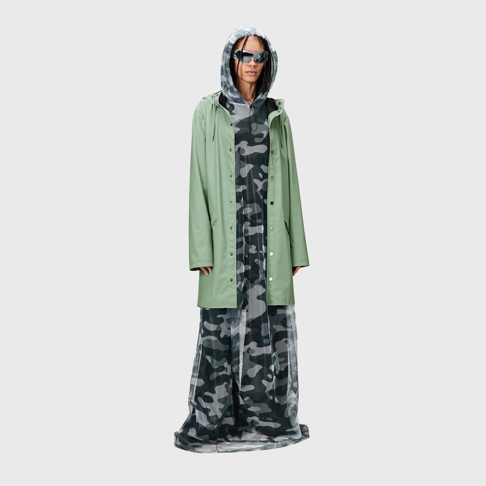 Dzseki Rains Long Jacket 12020-06 - zöld