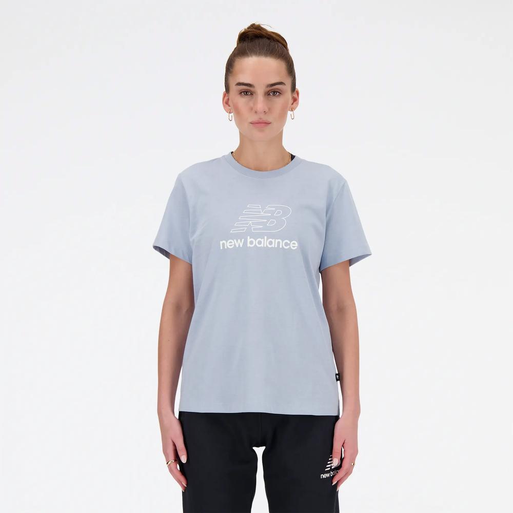 Női póló New Balance WT41816LAY - kék