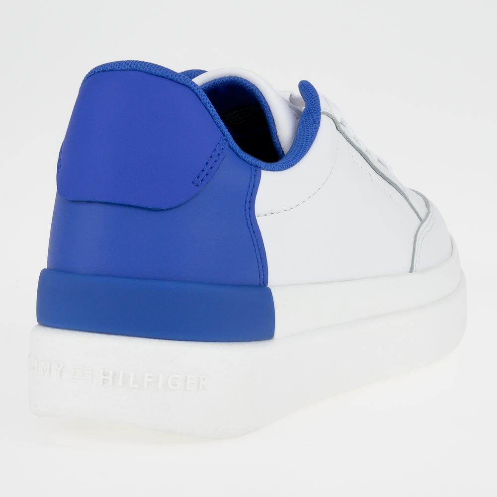 Cipő Tommy Hilfiger Feminine Sneaker With Color Pop FW0FW06896-0LA - fehér