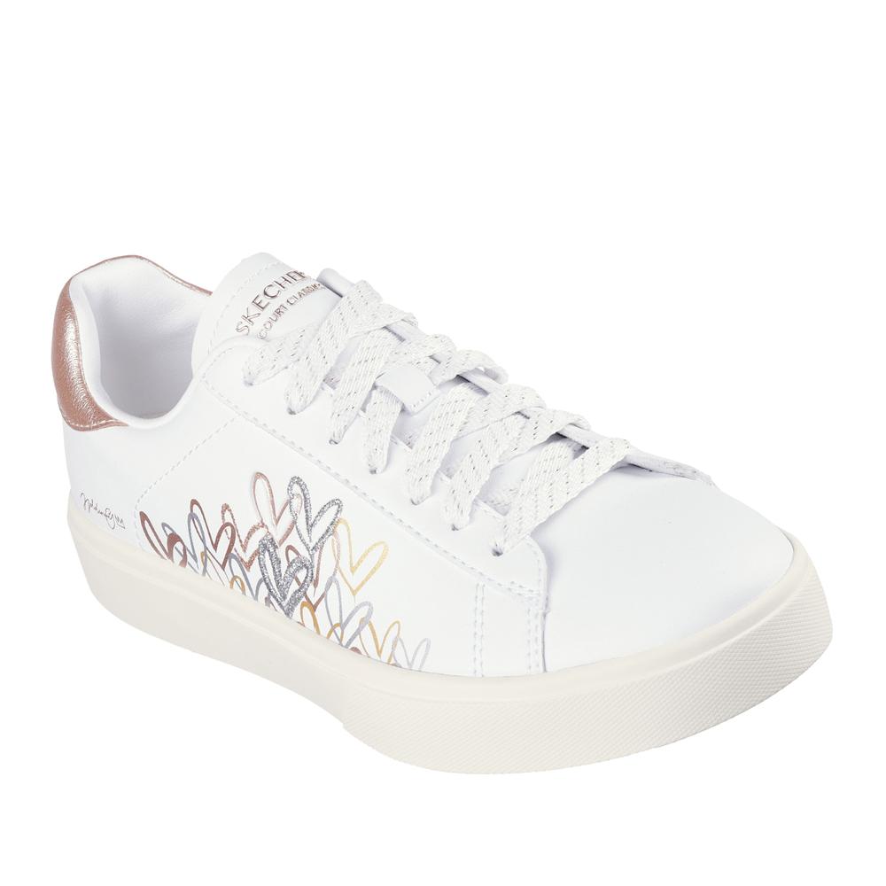 Cipő Skechers Eden LX Gleaming Hearts 185129WMLT - fehér