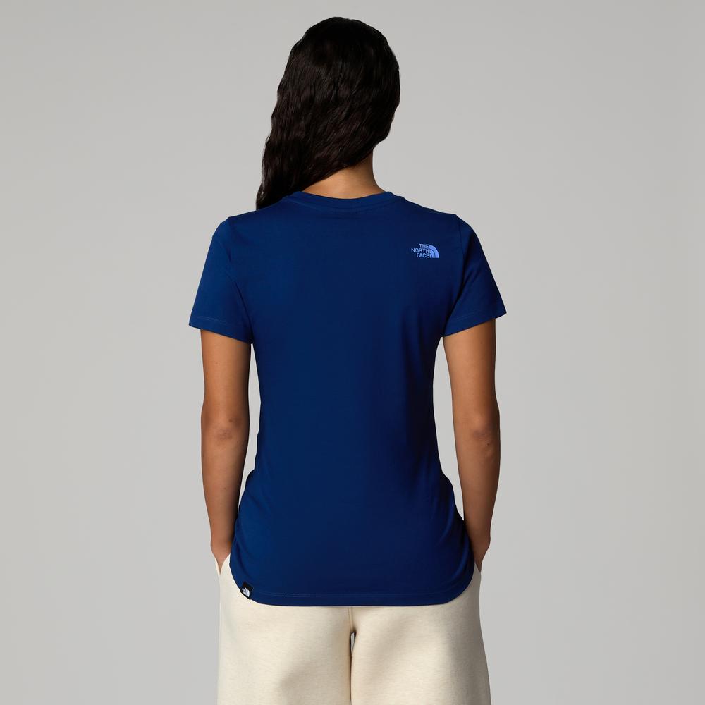 Női póló The North Face Easy 0A8A6D89N1 - sötétkék