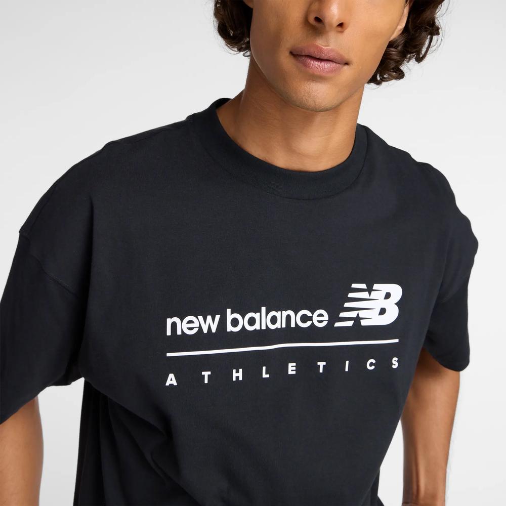 Férfi póló New Balance MT53525BK - fekete