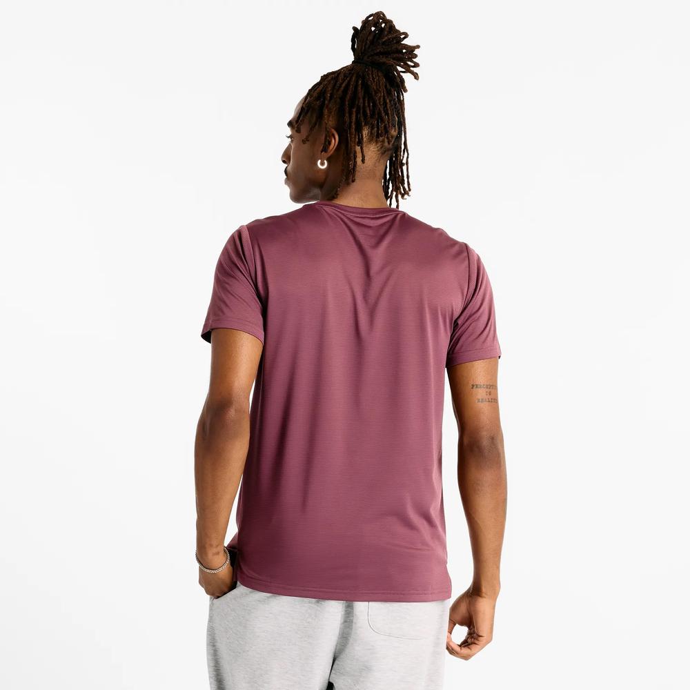 Férfi futópóló New Balance MT41222FDP - lila
