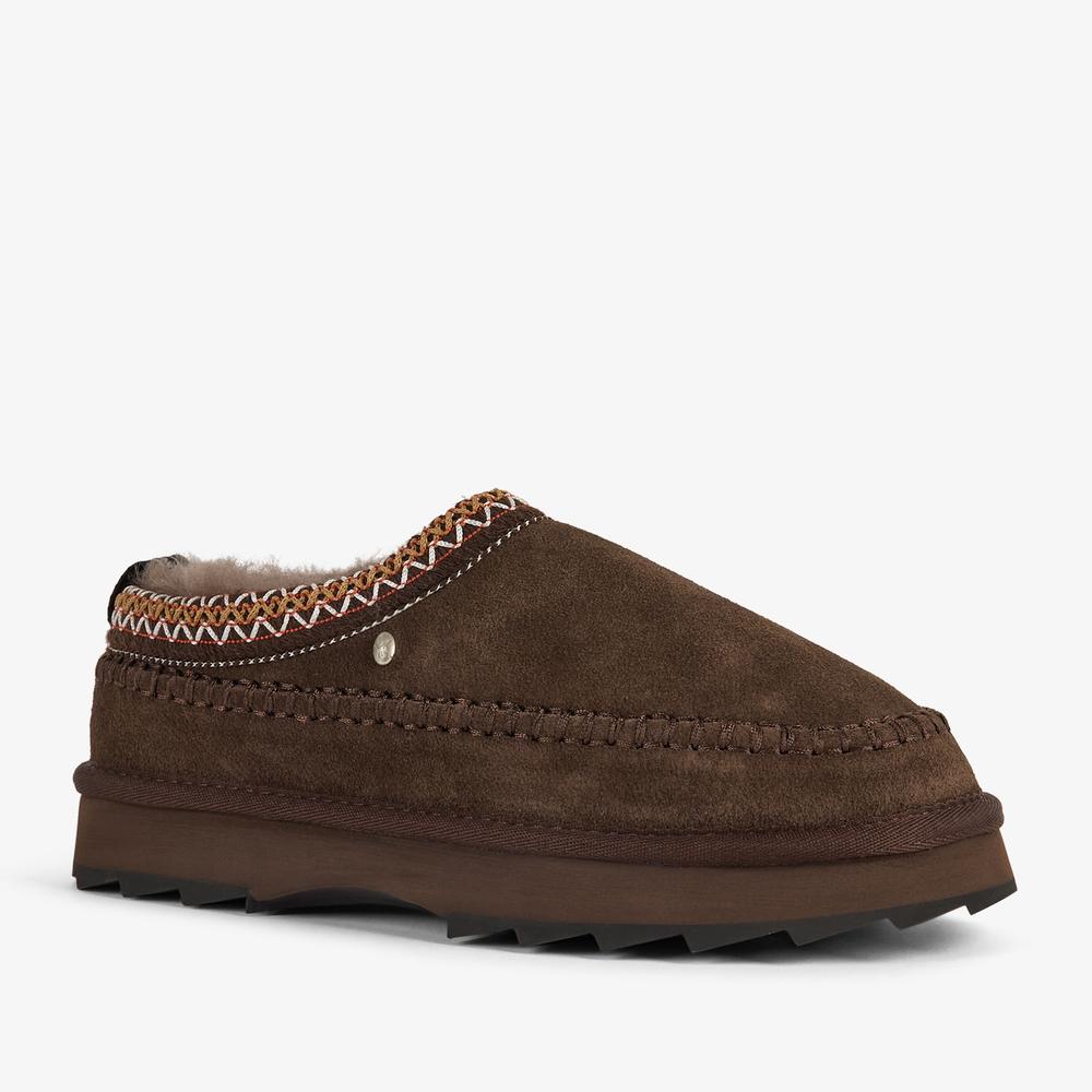 Női cipő  Emu Australia Sharky Adventure Scuff W13239CHOC - barna