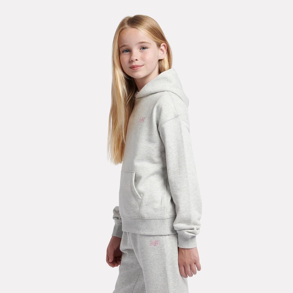 Gyerek felső New Balance LAKG0056AHH - szürke