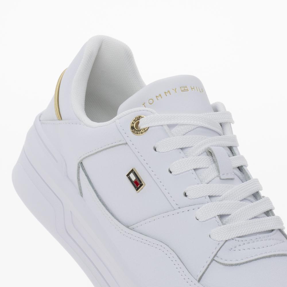 Cipő Tommy Hilfiger Essential Basket Sneaker FW0FW08261-YBS - fehér