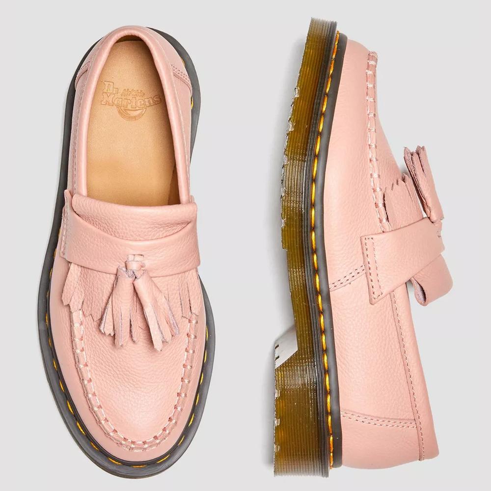 Cipő Dr Martens Adrian Virginia Leather Tassel Loafers 22760329 - rózsaszín