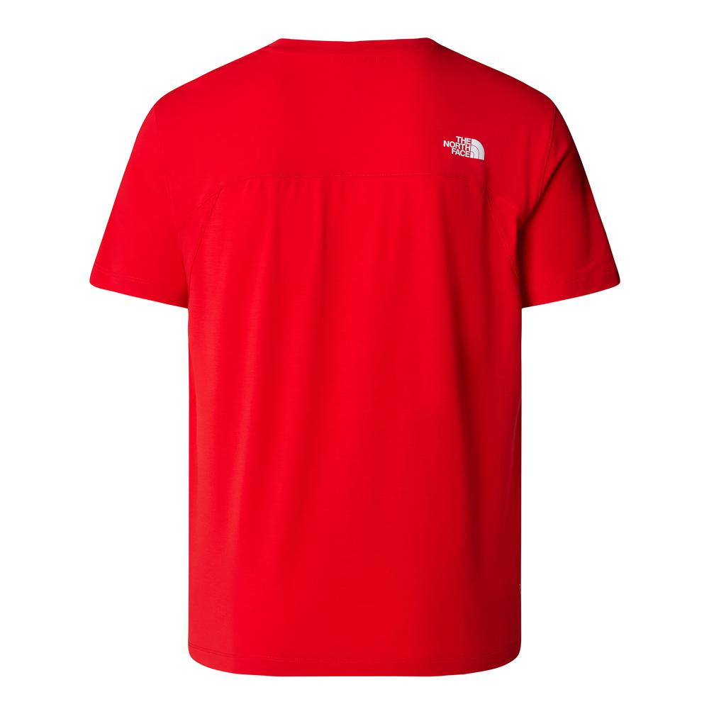 Férfi póló The North Face Lightning Alpine 0A87H7HCL1 - piros
