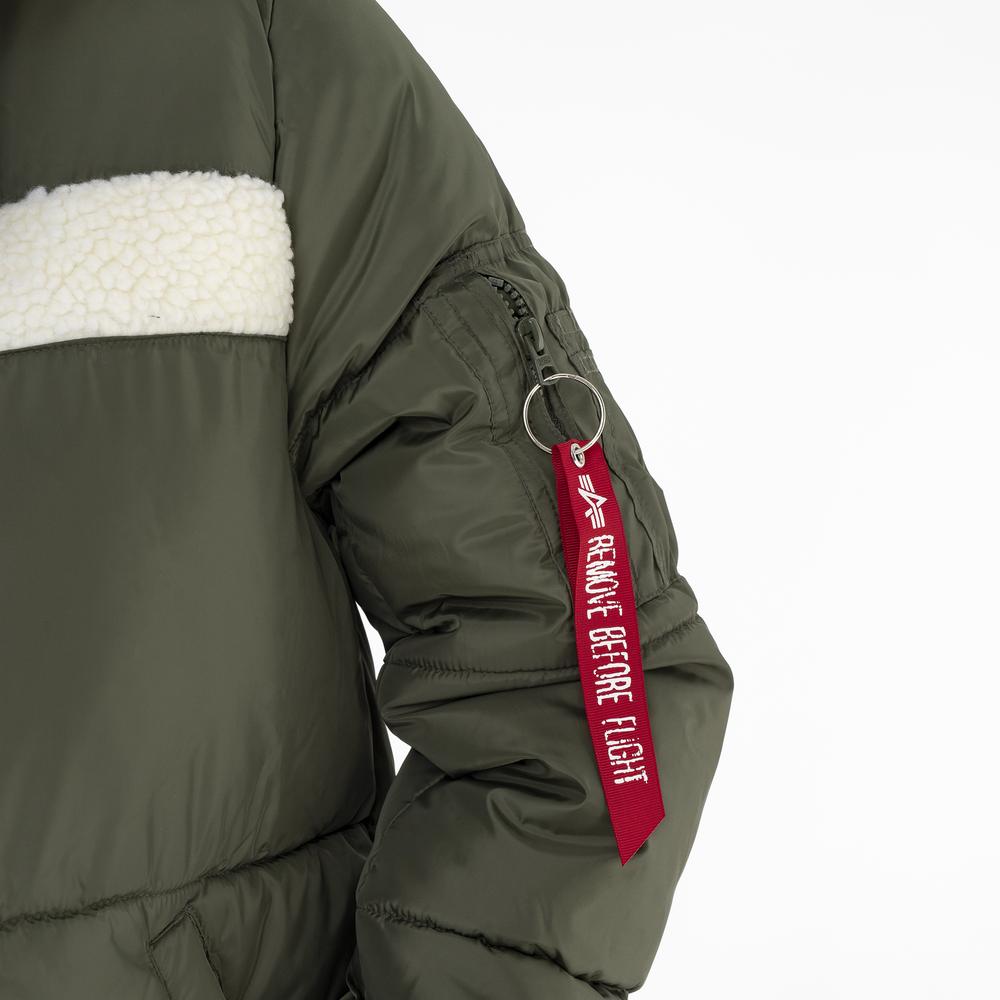 Dzseki Alpha industries Coat ZH 10800701 - zöld