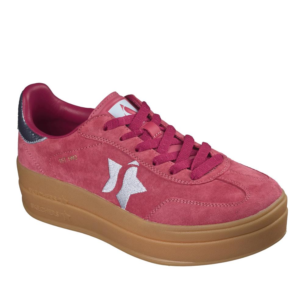 Női cipő Skechers Academy HI - Elevated Essence 185430RDBL - rózsaszín
