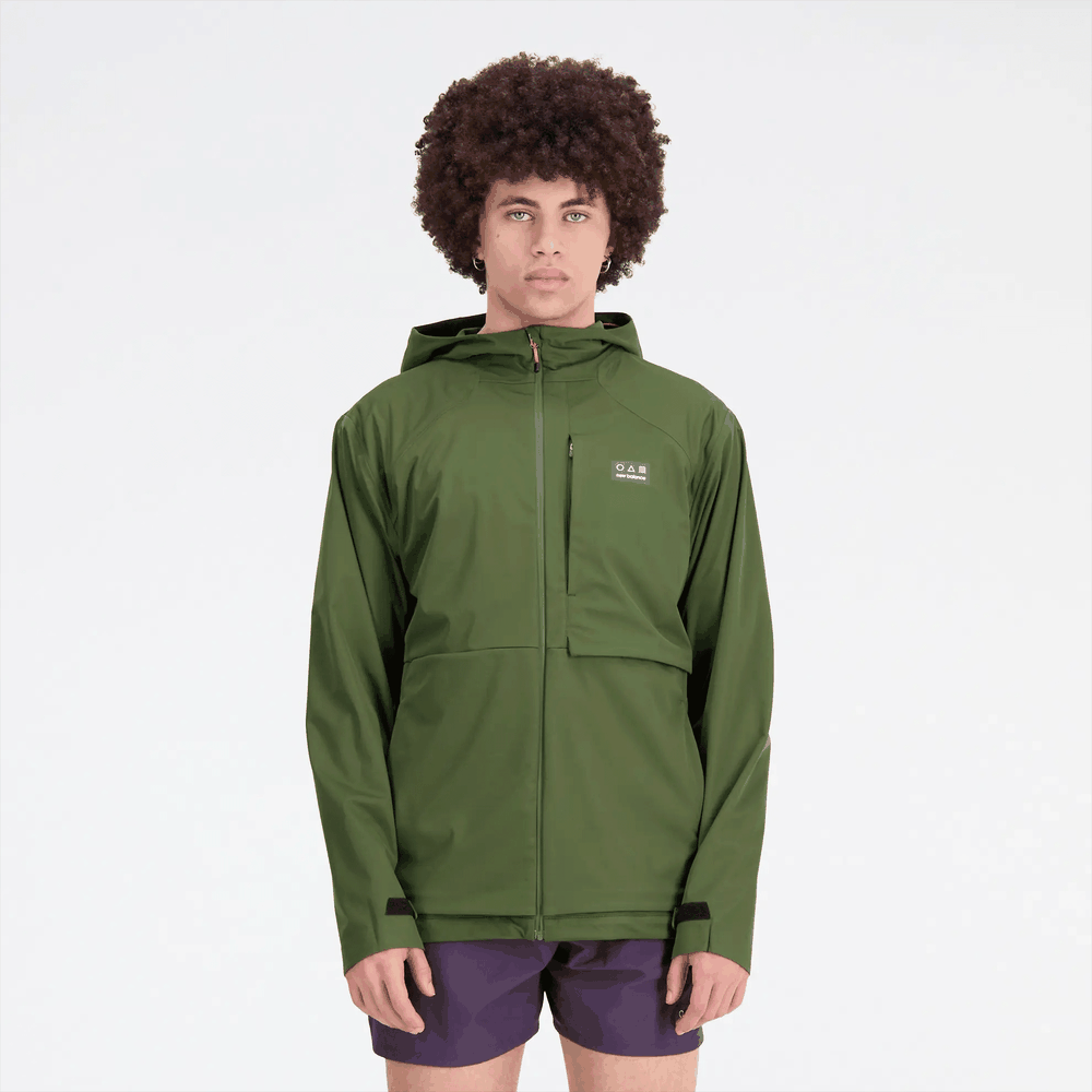 Férfi téli kabát New Balance MJ33276KOU - zöld