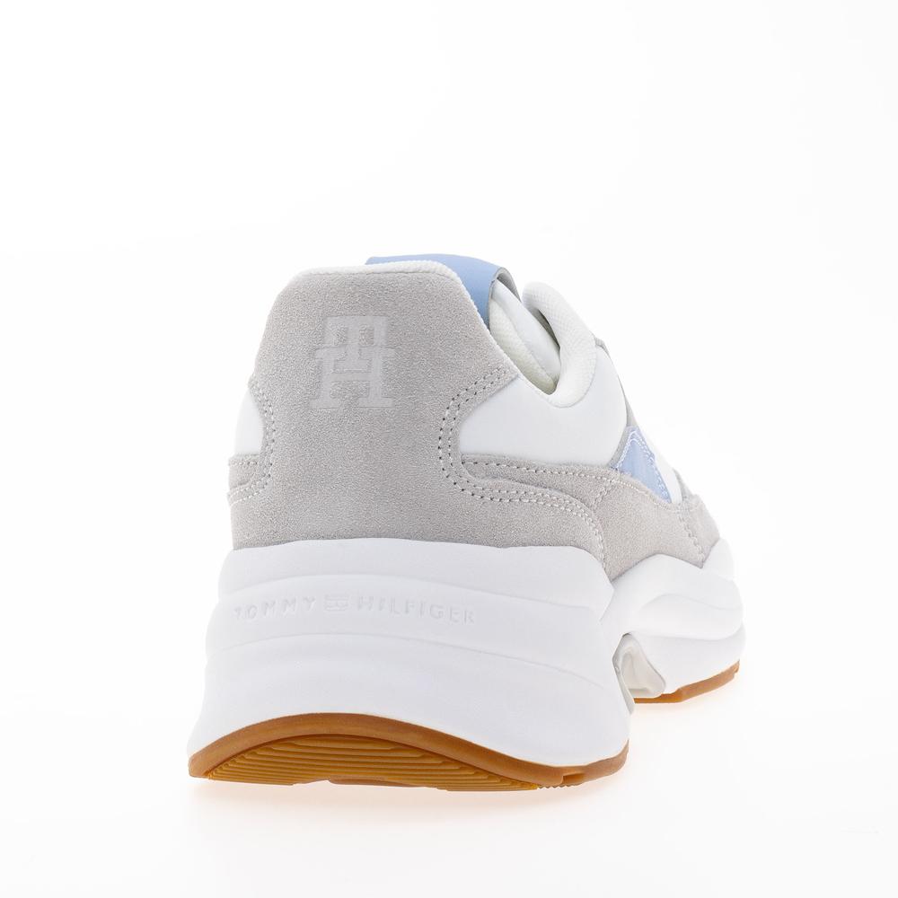 Cipő Tommy Hilfiger Chunky Feminine Runner Hardware FW0FW07703-PQT - fehér