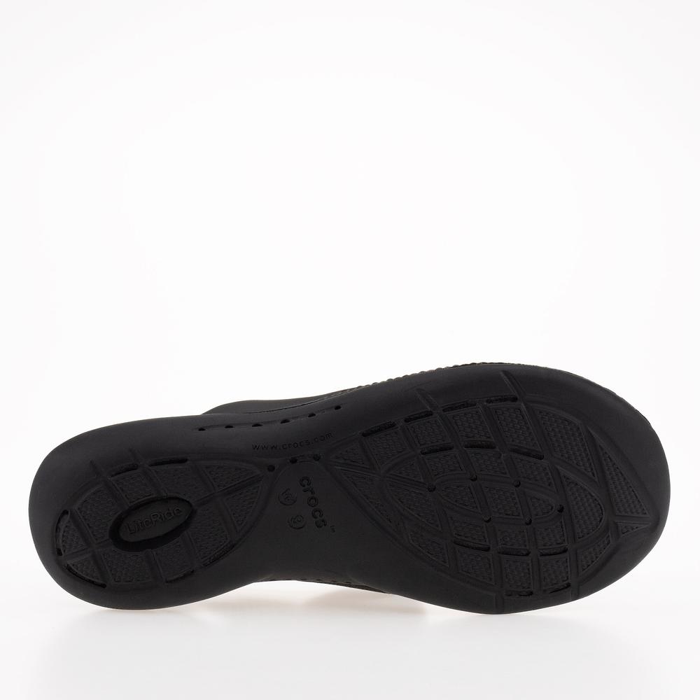 Flip Flop Crocs Literide 360 Sandal 206711-001 - fekete