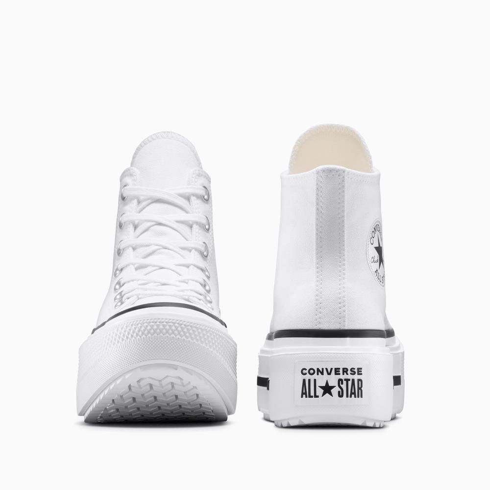 Női cipő  Converse Chuck Taylor All Star Lift Double Stack A12976C - fehér