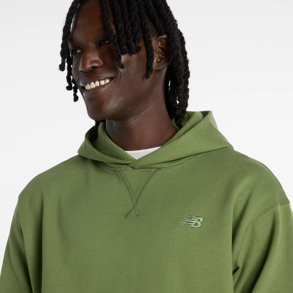 Férfi pulóver New Balance MT41534AAS - zöld