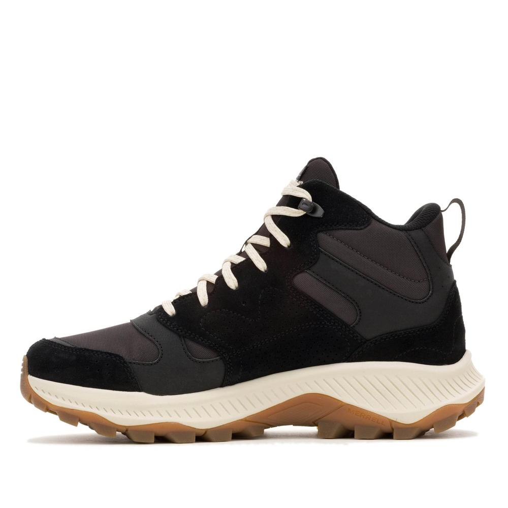 Férfi cipő Merrell Tempo Sol Mid Waterproof J038731 - fekete