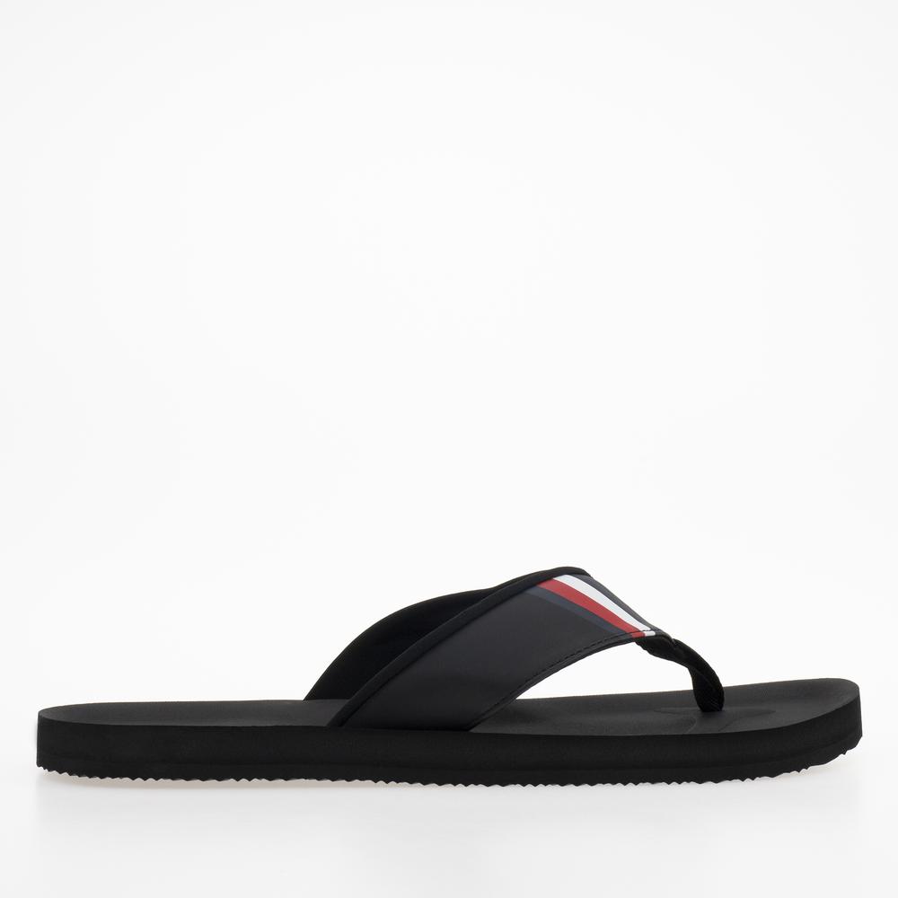 Flip Flop Tommy Hilfiger Comfortable Padded FM0FM04473-BDS - fekete