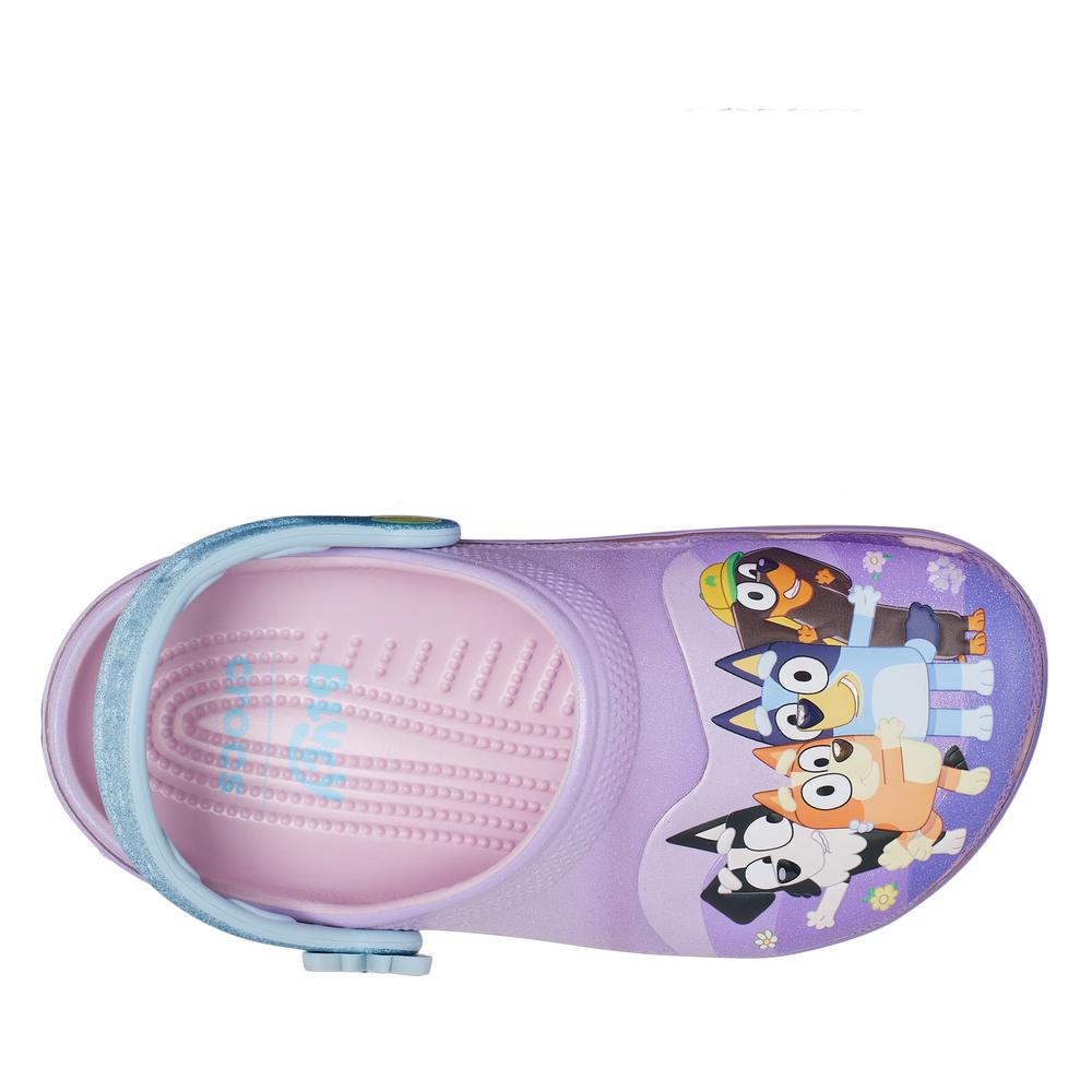 Gyerek flip flop Crocs Toddler Bluey Friends Forever Classic Clog 212370-90H - rózsaszín