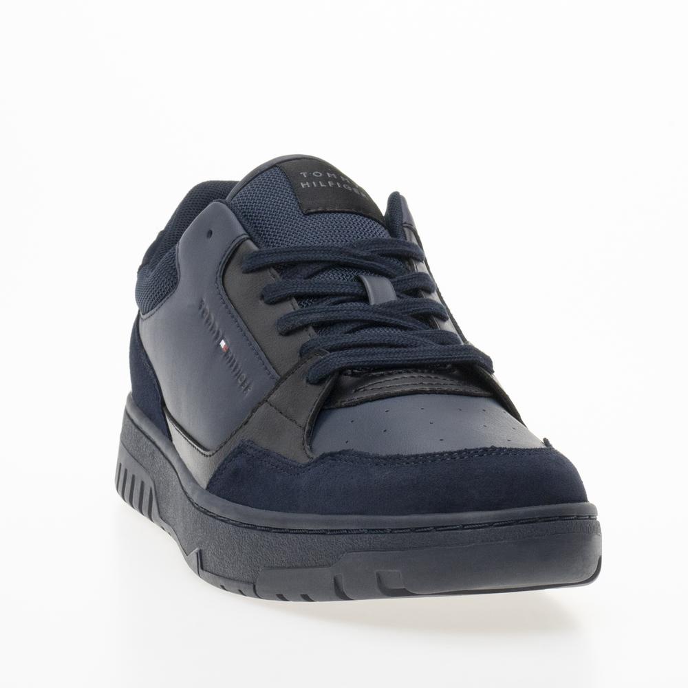 Cipő Tommy Hilfiger Basket Core Lth Mix Ess FM0FM05058-DW5 - sötétkék