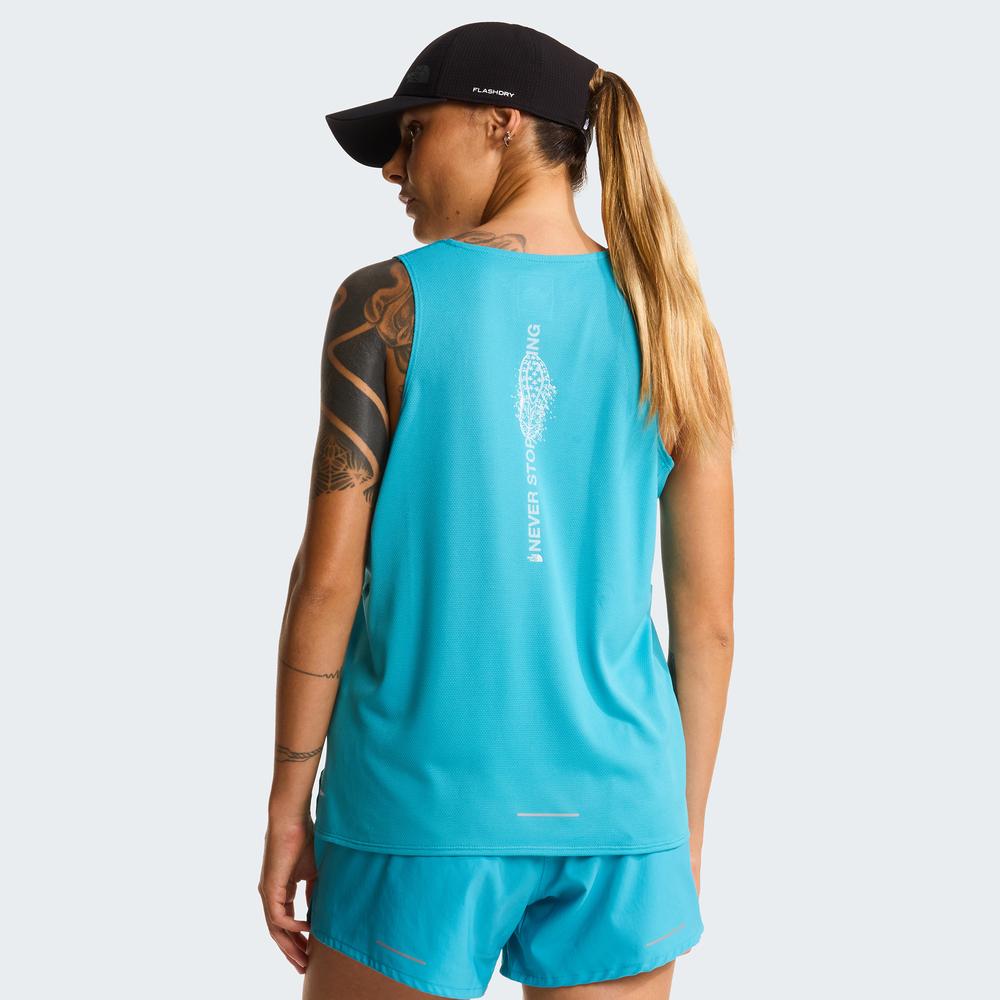 Női póló The North Face Lightbright 0A8G2EG7D1 - kék