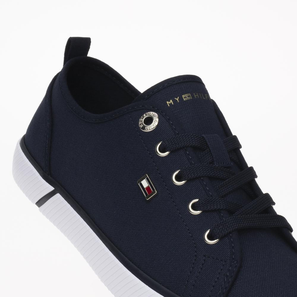 Cipő Tommy Hilfiger Vulc Canvas FW0FW08063-DW6 - sötétkék