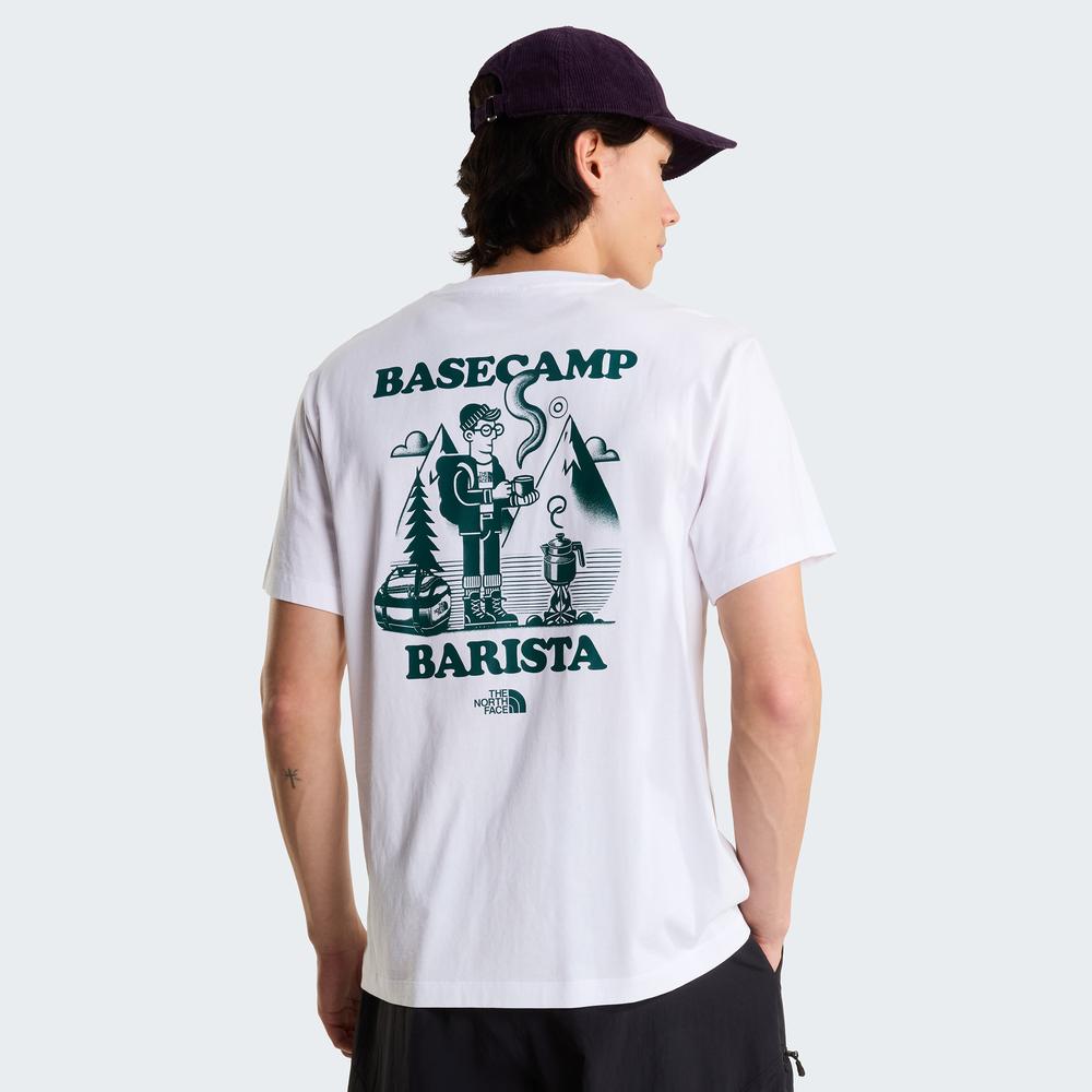 Póló férfi The North Face Basecamp Barista 0A8JAAVD91 - fehér