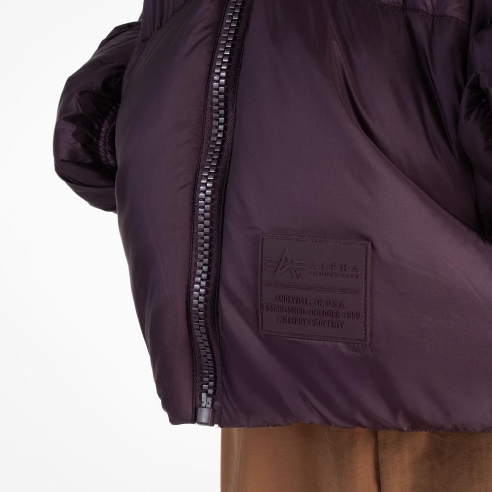 Dzseki Alpha Industries Cloud Puffer Bomber 148006719 - lila